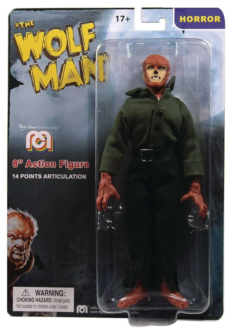 Mego MEGO Horror: The Wolf Man - 8" Action Figure