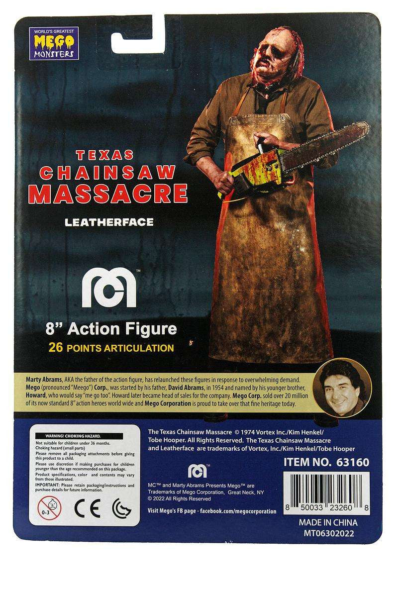 Mego Mego Texas Chainsaw Massacre (2022): Leatherface - 8" Action Figure