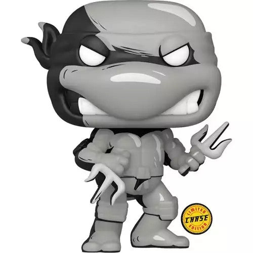 Funko Pop! Comics TMNT Raphael Vinyl Figure (B&W) Chase Edition - Previews Exclusive (PX)