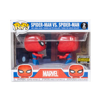 Funko Pop! Marvel Spider-Man Vs. Spider-Man (Imposter Pop!) Vinyl Figure 2-pack - EE Exclusive