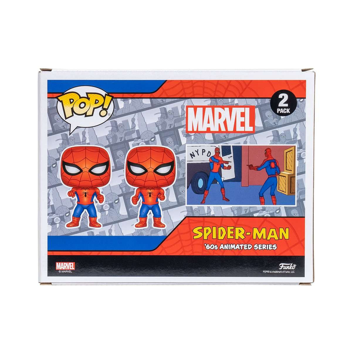 Funko Pop! Marvel Spider-Man Vs. Spider-Man (Imposter Pop!) Vinyl Figure 2-pack - EE Exclusive