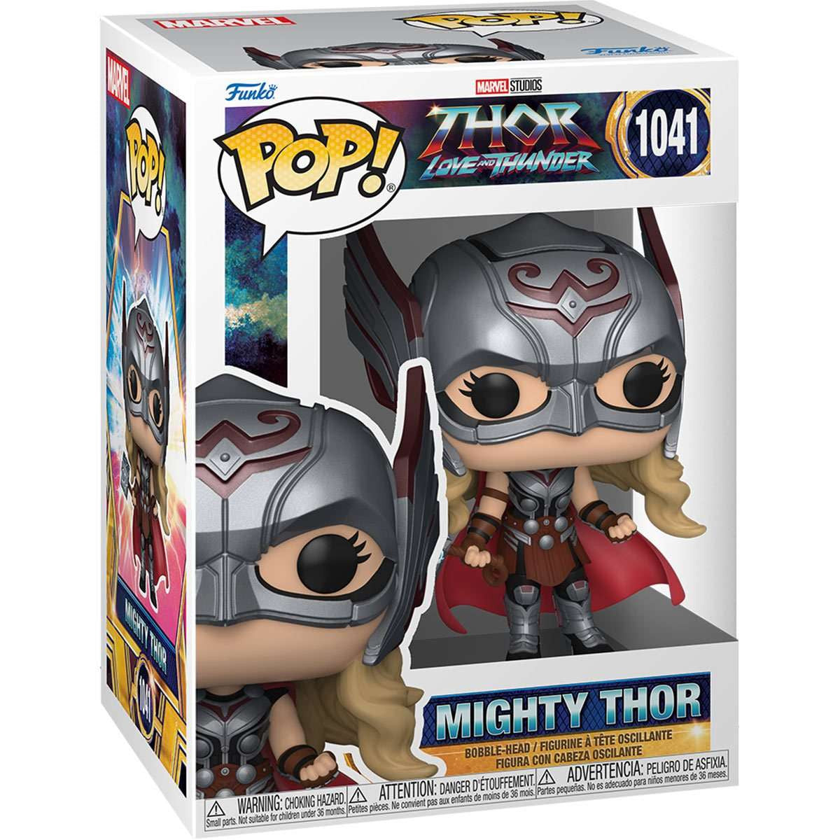 Funko Pop! Marvel: Thor: Love and Thunder - Mighty Thor Vinyl Figure