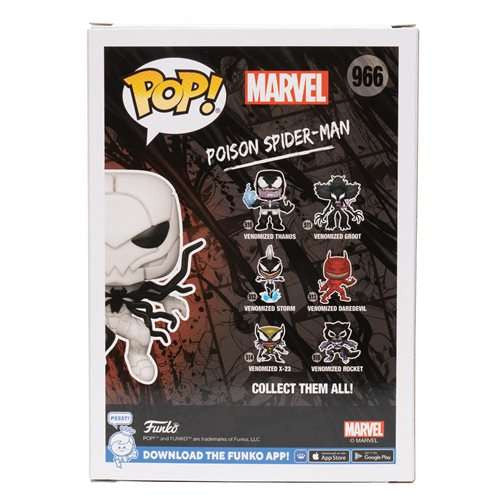 Funko Pop! Marvel Venom Poison Spider-Man Vinyl Figure - Entertainment Earth Exclusive