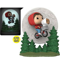 Funko Pop! Moment: E.T. 40th Anniversary - Elliott and E.T. Flying (GITD) - Vinyl Figure