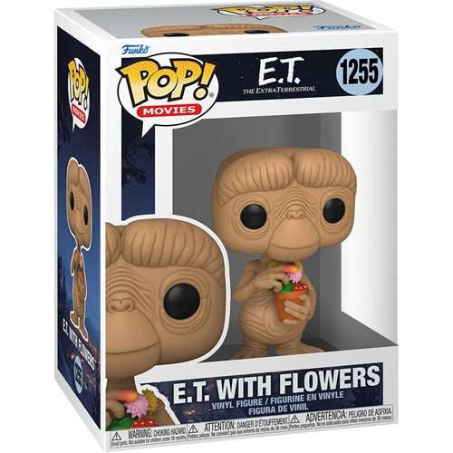 Funko Pop! Movies E.T. 40th Anniversary E.T. With Flowers