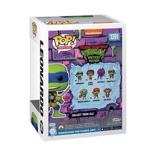 Funko Pop! Movies: TMNT Mutant Mayhem - Leonardo - Vinyl Figure