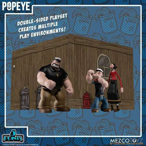 Mezco Toyz Popeye: Mezco Toyz - Five Points Deluxe Boxed Set