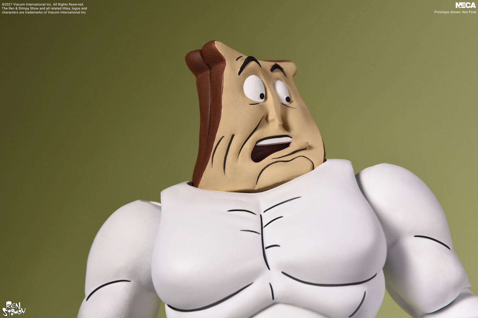 The Ren & Stimpy Show: Ultimate Powdered Toast Man - 7" Scale Figure (Pre-Order)
