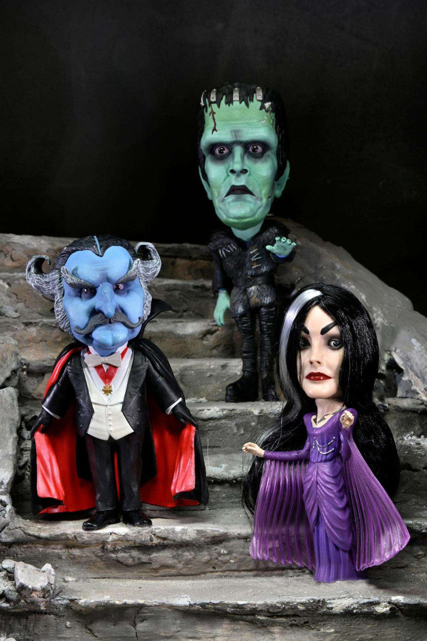 NECA Rob Zombie: The Munsters Little Big Heads 3-Pack - Stylized Figures