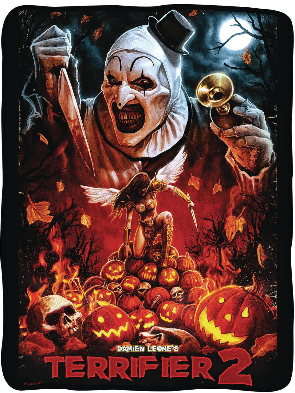 Terrifier 2 - Cover Throw Blanket