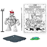 TMNT: Black and White Original Sketch Turtles 40th Anniversary PX - Set of 4