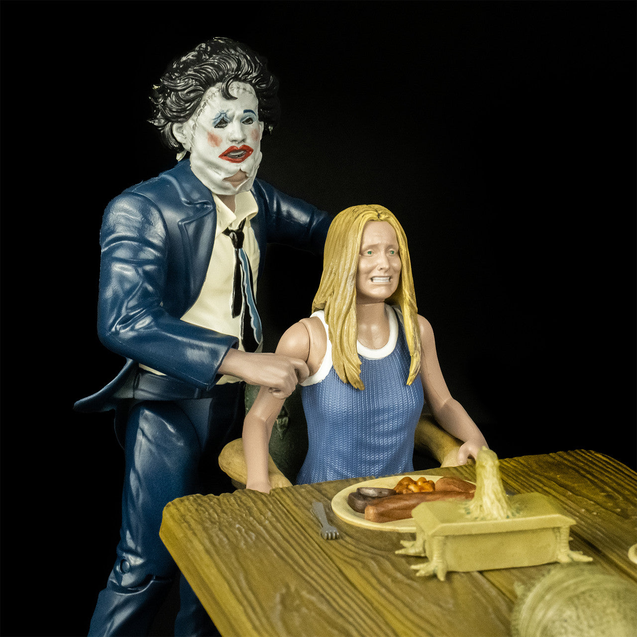 The Texas Chainsaw Massacre: Dinner Scene - Complete 5" Figure Set