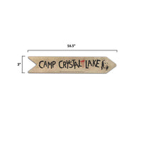 Friday the 13th: Camp Crystal Lake - 16.5" Wood Sign