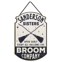 Hocus Pocus: Sanderson Sisters Broom Company - 8x11 Wood Sign