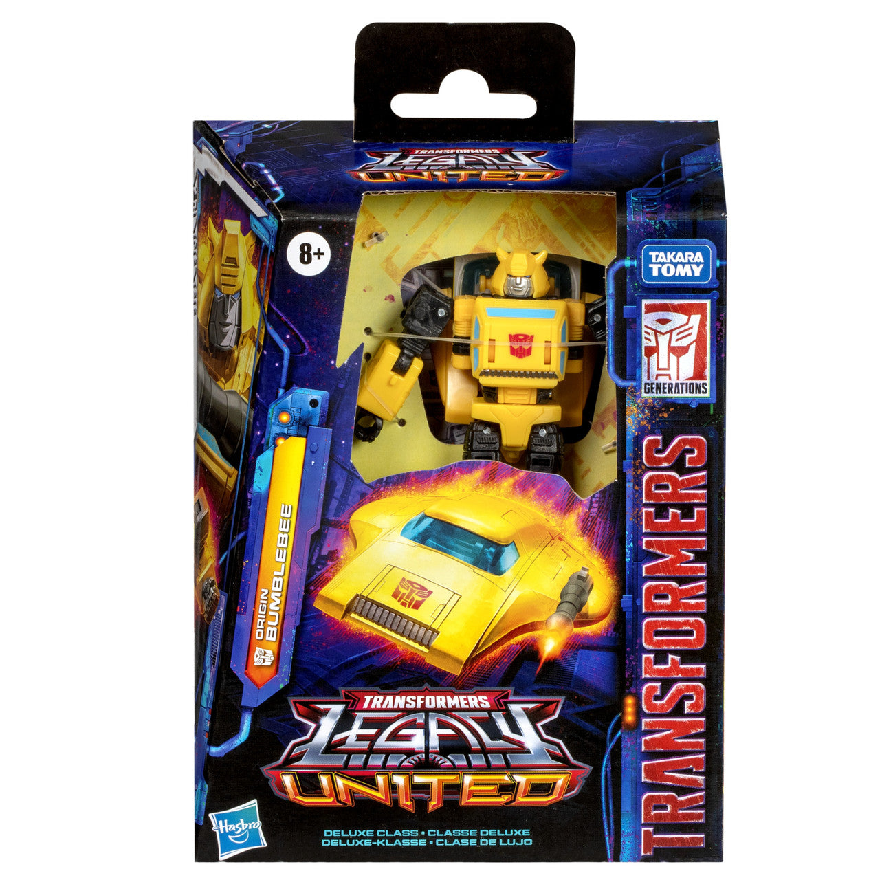 Transformers Generations: Bumblebee - United Deluxe Class Origins Figure