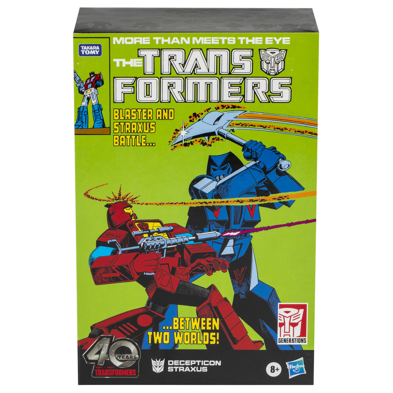 Transformers Generations: Straxus - 40th Anniversary Comic Edition Figure