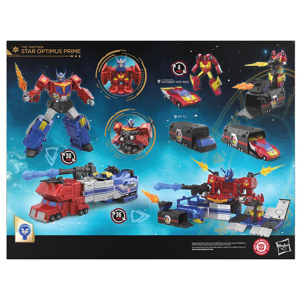 Transformers Generations: Age of the Primes Titan Class - The Thirteen Star Optimus Prime Figure