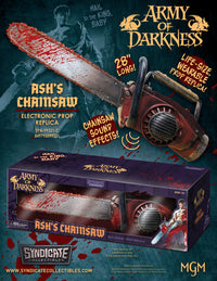 Army of Darkness: Ash's Chainsaw - 1:1 Scale Electronic Prop Replica