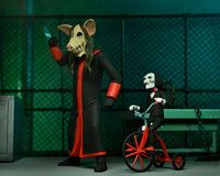 NECA Saw: Jigsaw & Billy the Puppet With Tricycle - Toony Terror Box Set - 6" Scale Action Figures