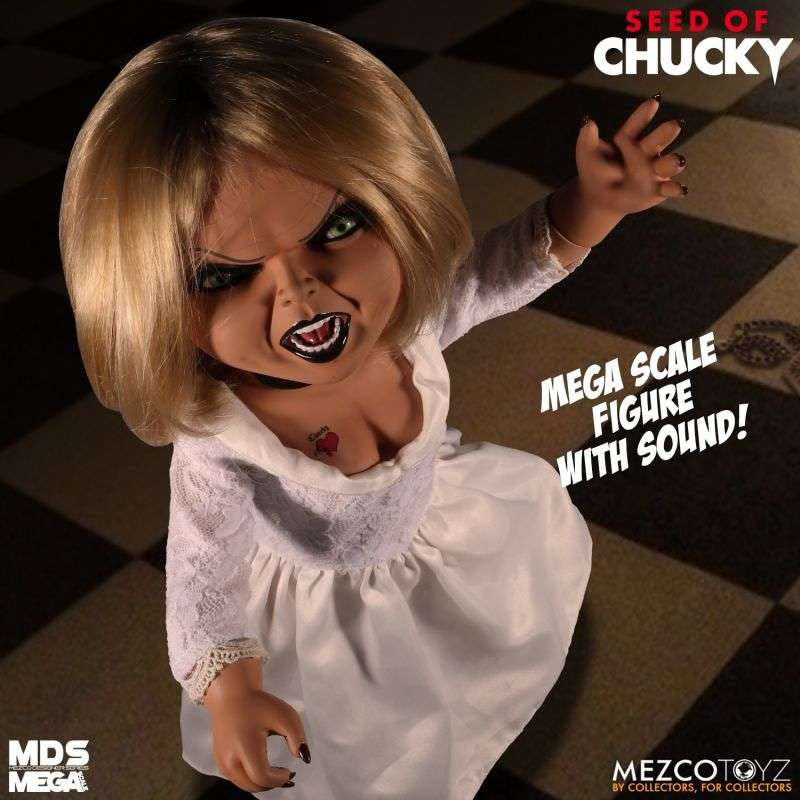 Mezco Toyz Seed of Chucky: Talking Tiffany - MDS Mega Scale 15" Figure