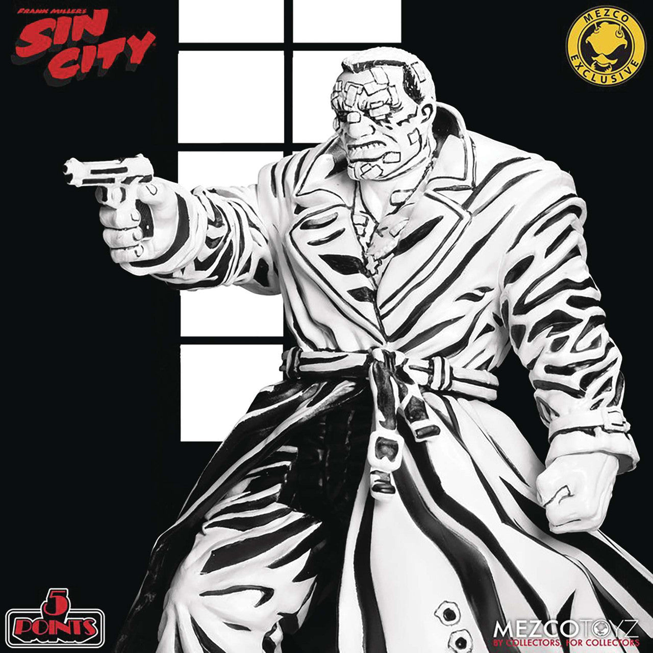 Mezco Toyz Sin City: The Hard Goodbye Marv - 5 points - SDCC 2022 Exclusive