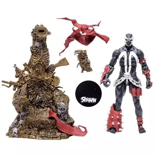 McFarlane Toys Spawn Deluxe (Garbage Throne) - 7" Scale Action Figure