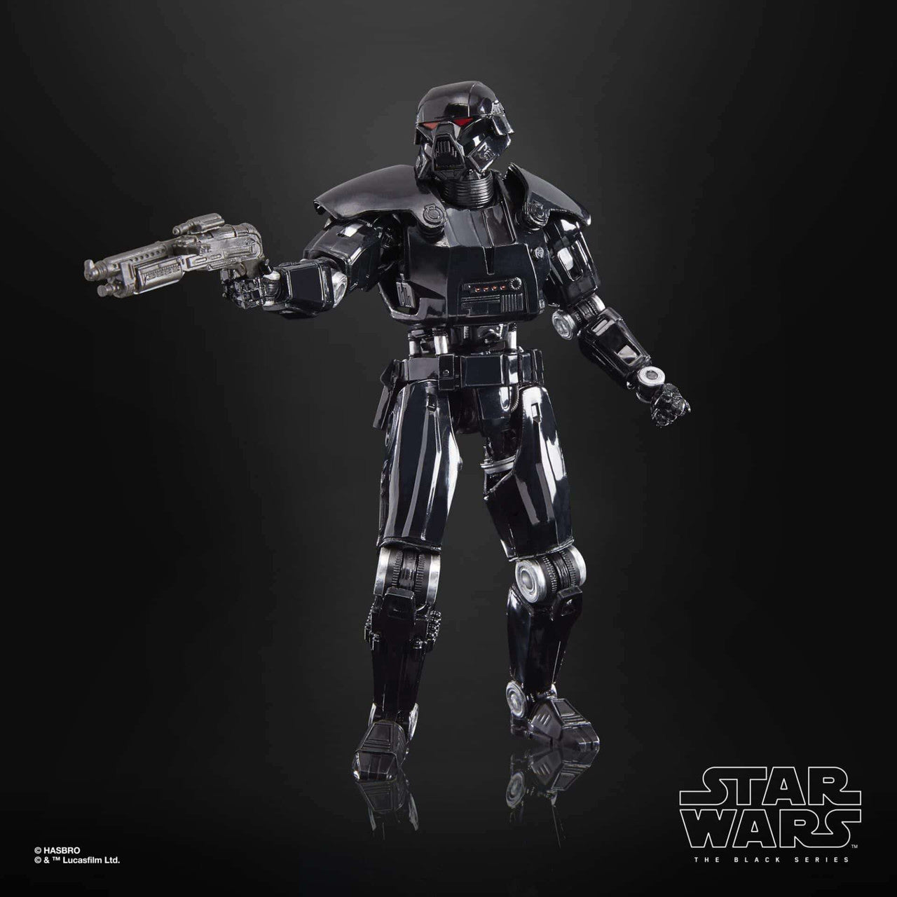 Hasbro Star Wars: The Black Series Dark Trooper Deluxe 6" Action Figure (The Mandalorian)