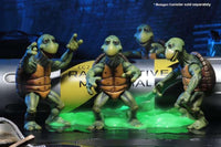 NECA TMNT (1990 Movie) Baby Turtles 1:4 Scale Action Figure 4-Pack