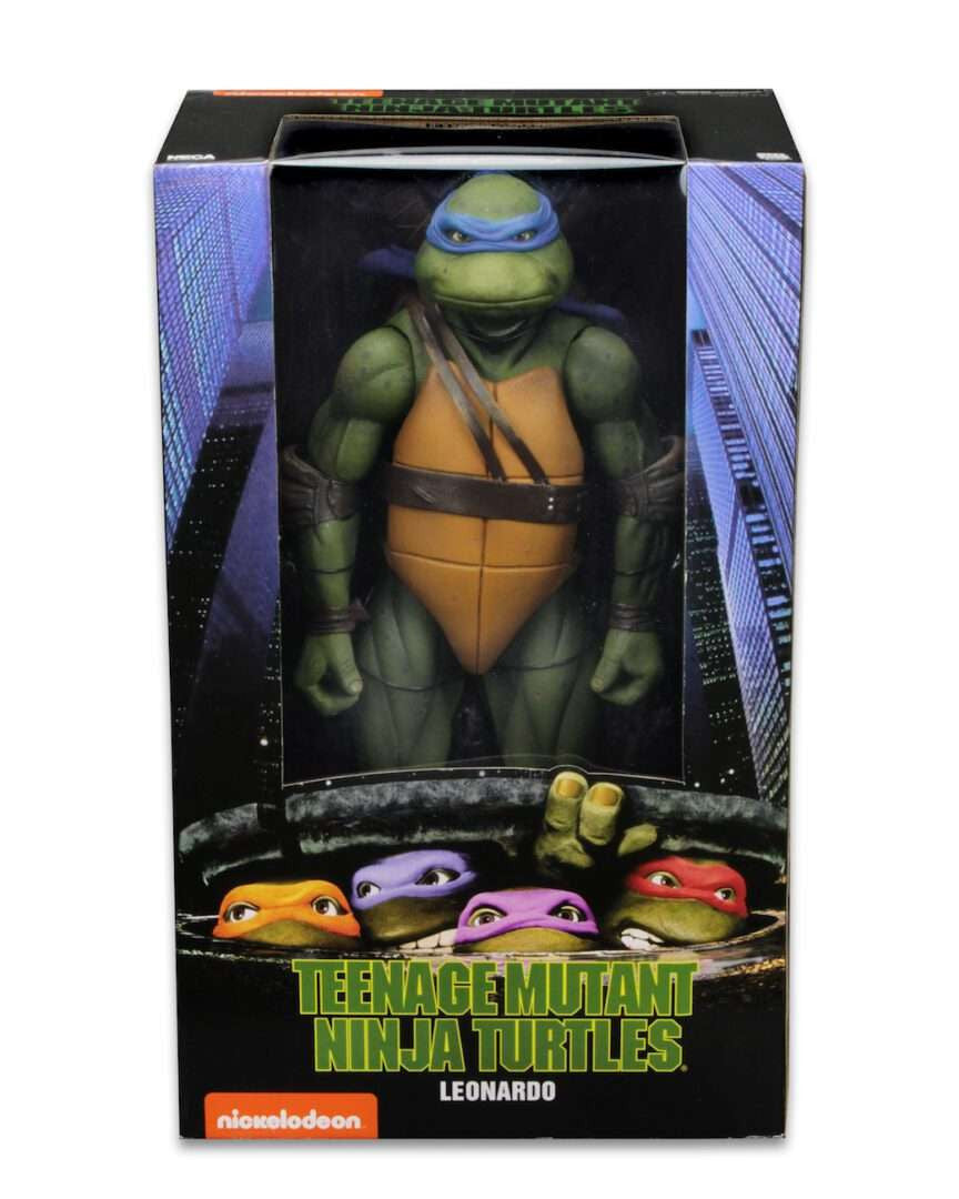 NECA TMNT (1990 Movie) Leonardo 1:4 Scale Action Figure