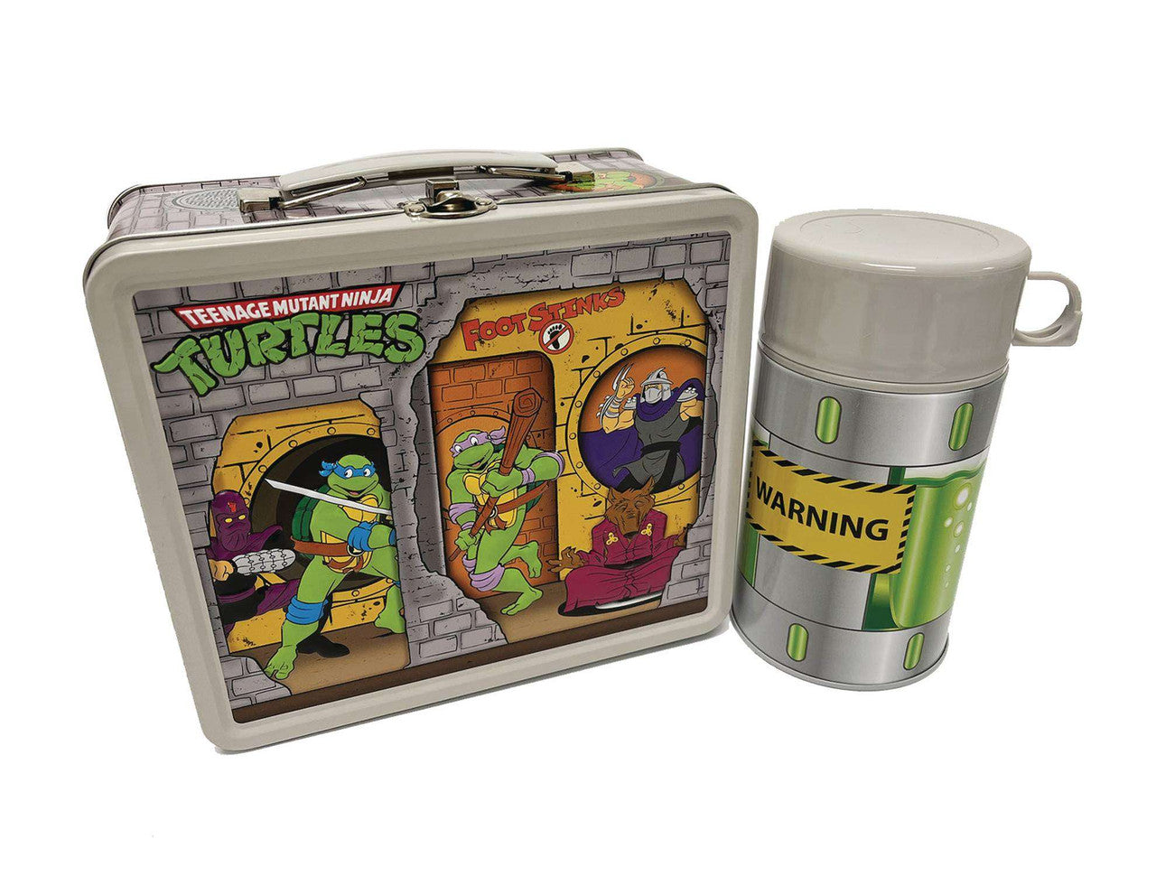 Surreal Entertainment TMNT: Animated Sewer Lair Lunchbox with Thermos - Previews Exclusive (PX)