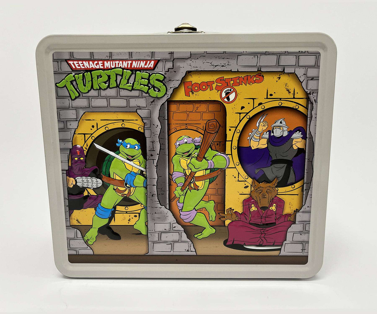 Surreal Entertainment TMNT: Animated Sewer Lair Lunchbox with Thermos - Previews Exclusive (PX)