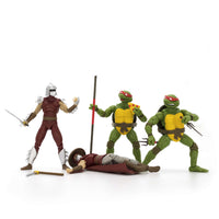 The Loyal Subjects TMNT: BST AXN Classic Comic 4 Pack (Set 2) - PX Previews Exclusive