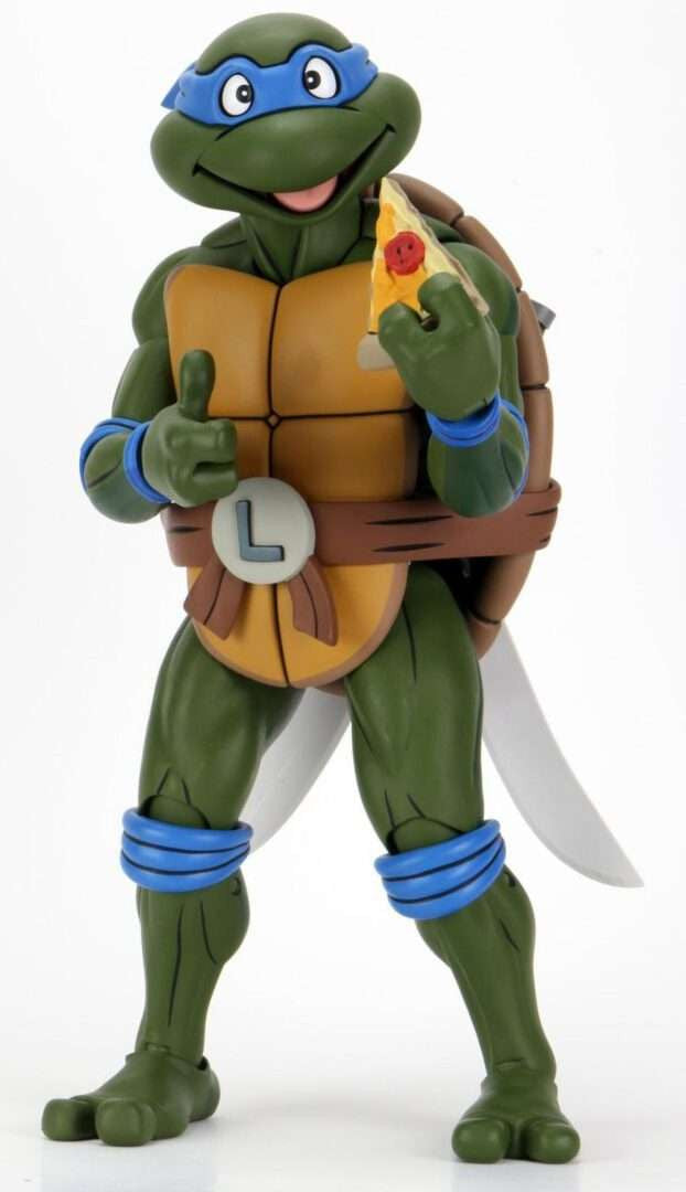 NECA TMNT (Cartoon) Leonardo - 1:4 Scale Action Figure