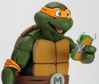 NECA TMNT (Cartoon): Michelangelo - 1:4 Scale Figure