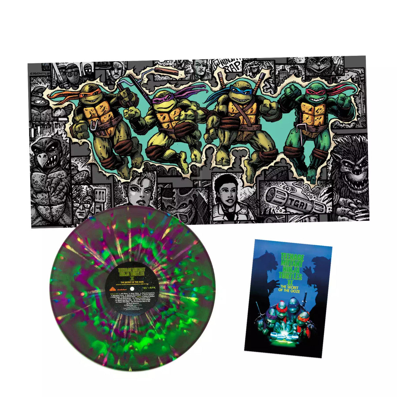 Waxwork Records TMNT II: Secret of the Ooze (SOTO) - Vinyl Record