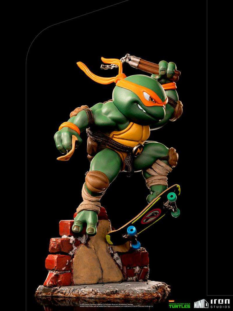 Iron Studios TMNT: Michelangelo - MiniCo Statue