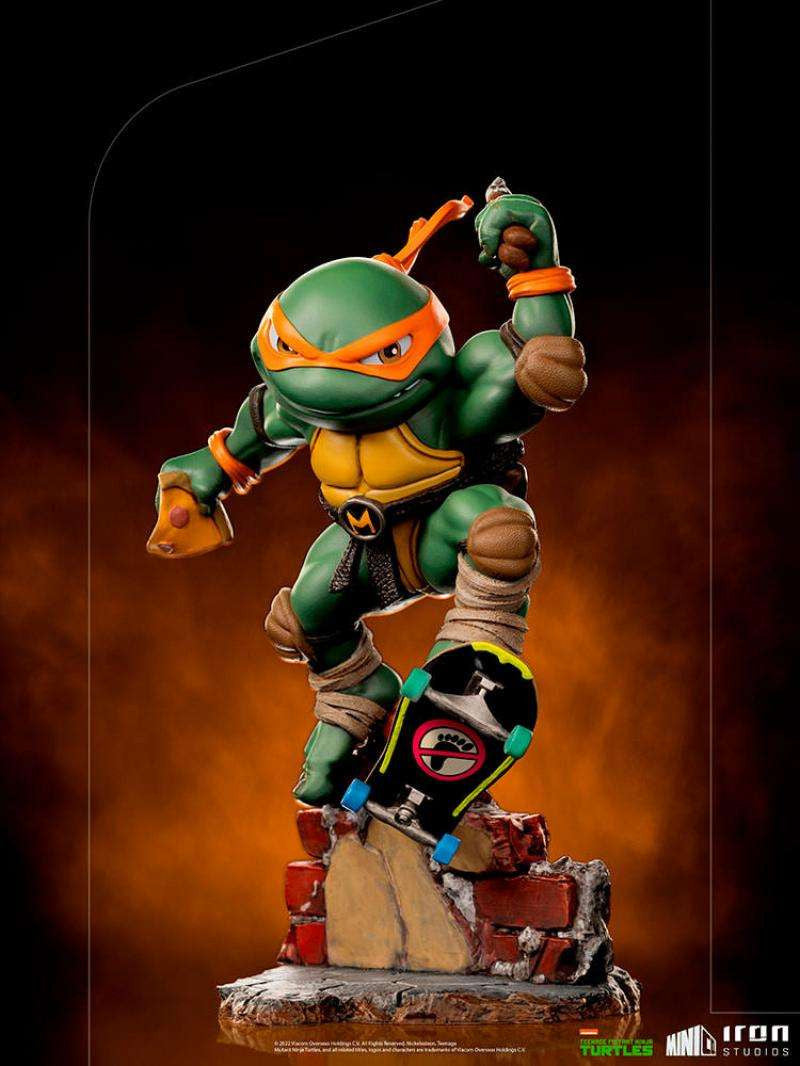 Iron Studios TMNT: Michelangelo - MiniCo Statue