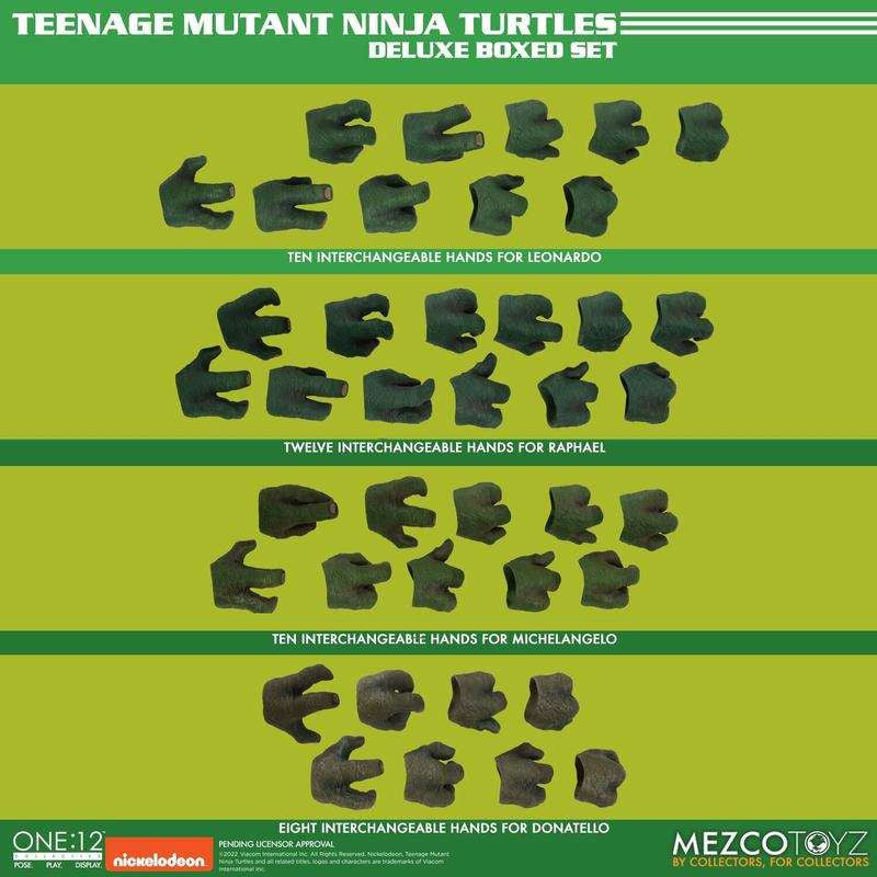 Mezco Toyz TMNT One:12 Collective Deluxe Boxed Set