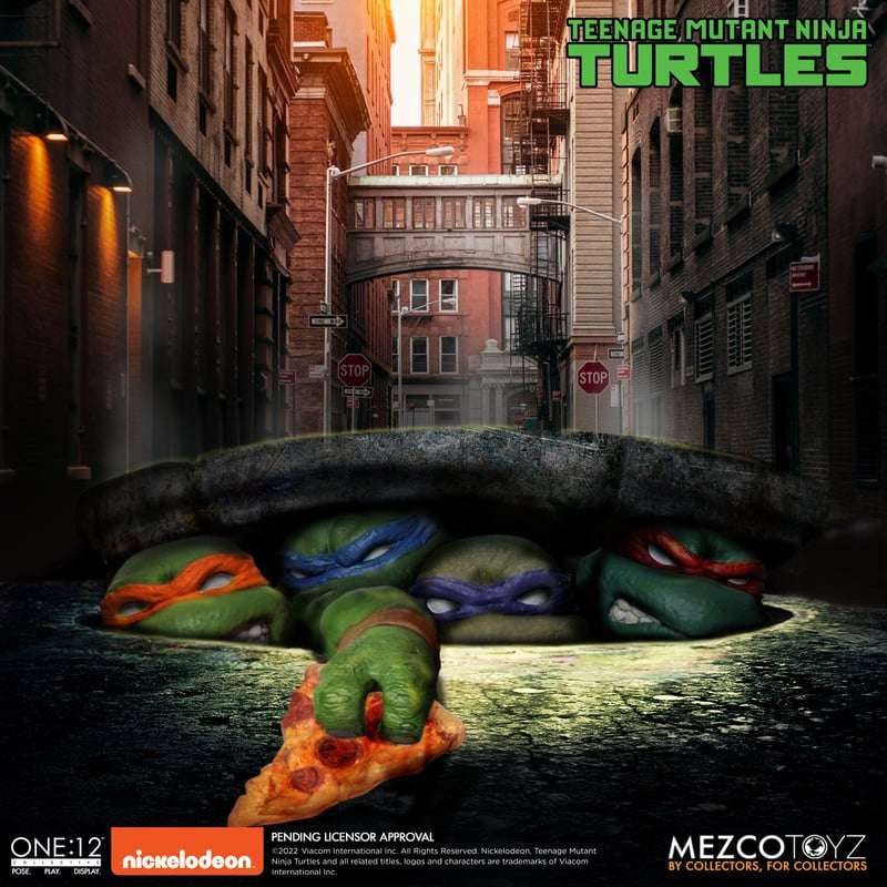 Mezco Toyz TMNT One:12 Collective Deluxe Boxed Set