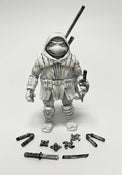 Playmates TMNT: The Last Ronin CHASE EDITION (B&W) - 4.5" Action Figure - Previews Exclusive (PX)