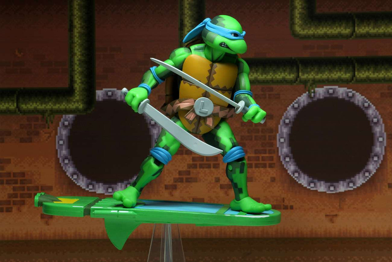 NECA TMNT: Turtles in Time - Wave 1 - 7" Scale Action Figure Set