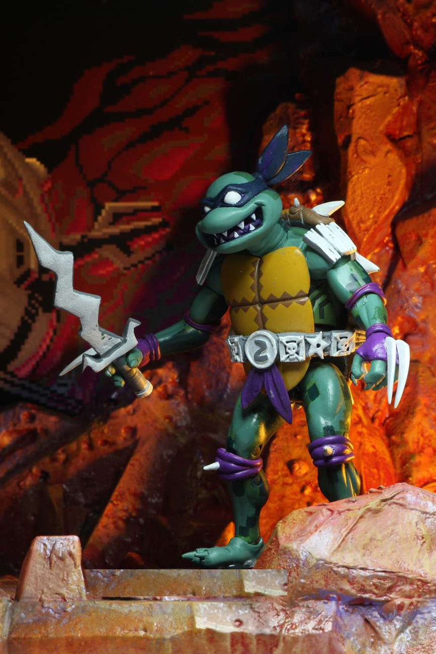 NECA TMNT: Turtles in Time - Wave 1 - 7" Scale Action Figure Set