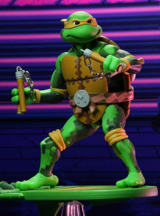 NECA TMNT: Turtles in Time - Wave 2 - 7" Scale Action Figure Set