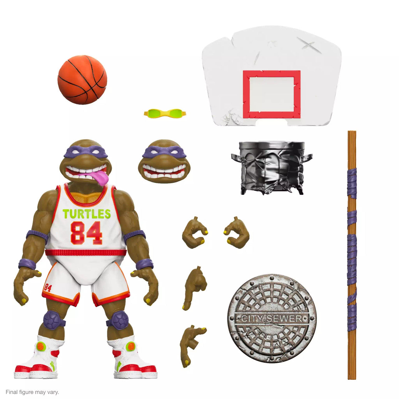 Super7 TMNT ULTIMATES! Slam Dunkin' Don - 7" Scale Action Figure