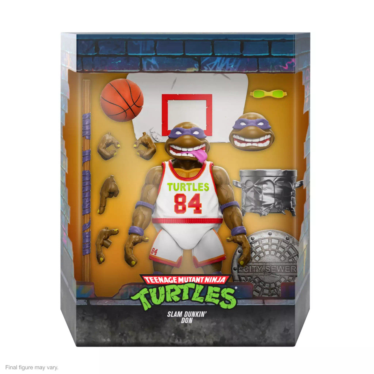 Super7 TMNT ULTIMATES! Slam Dunkin' Don - 7" Scale Action Figure