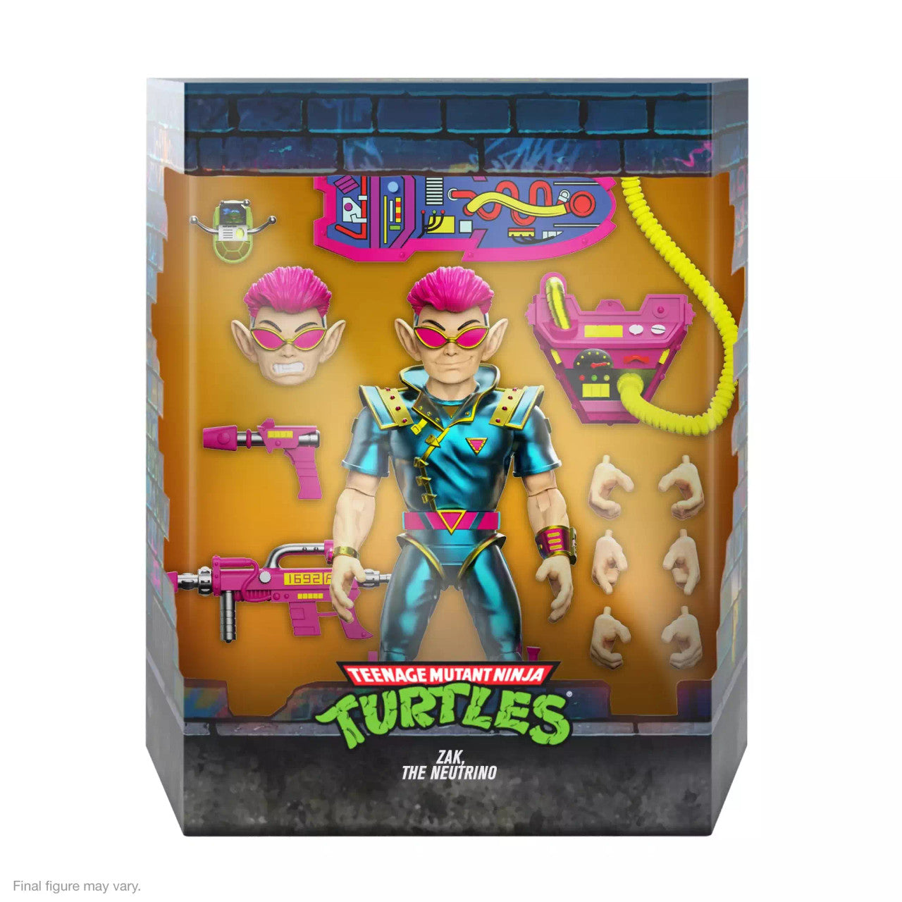 Super7 TMNT ULTIMATES! Zak, the Neutrino - 7" Scale Action Figure