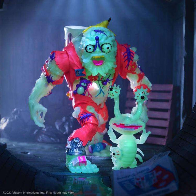 Super7 TMNT Ultimates! Muckman and Joe Eyeball (GITD) NYCC Exclusive - 7" Action Figure