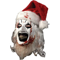 Terrifier 3: Art the Clown with Santa Hat Latex Mask