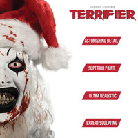 Terrifier 3: Art the Clown with Santa Hat Latex Mask