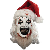 Terrifier 3: Art the Clown with Santa Hat Latex Mask